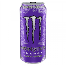 Monster Ultra Violet Energy Drink Blikjes, Tray 12x50cl